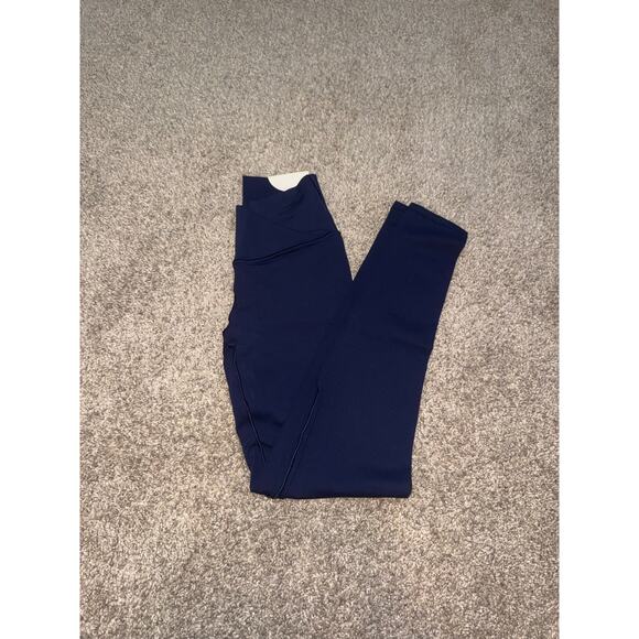 NWT! Aerie - Real Me High Waisted Crossover Legging - Royal Navy, Medium Long - Picture 4 of 6